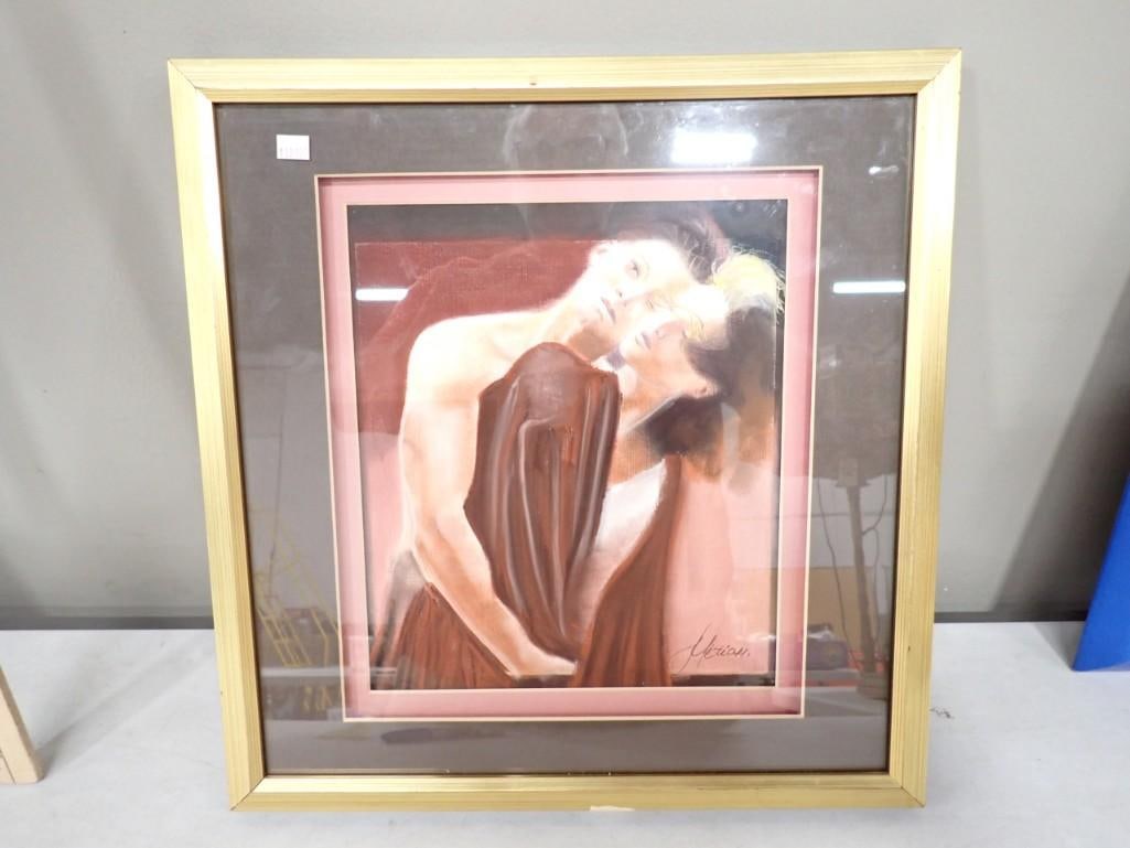 Original Artwork Signed and Framed 15" x 16" (1 of 4)