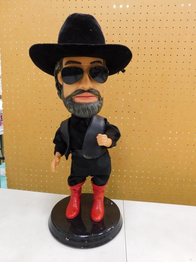 Hank Williams Jr Dancing Singing Animated Toy Figure - missing cord - untested (1 of 6)