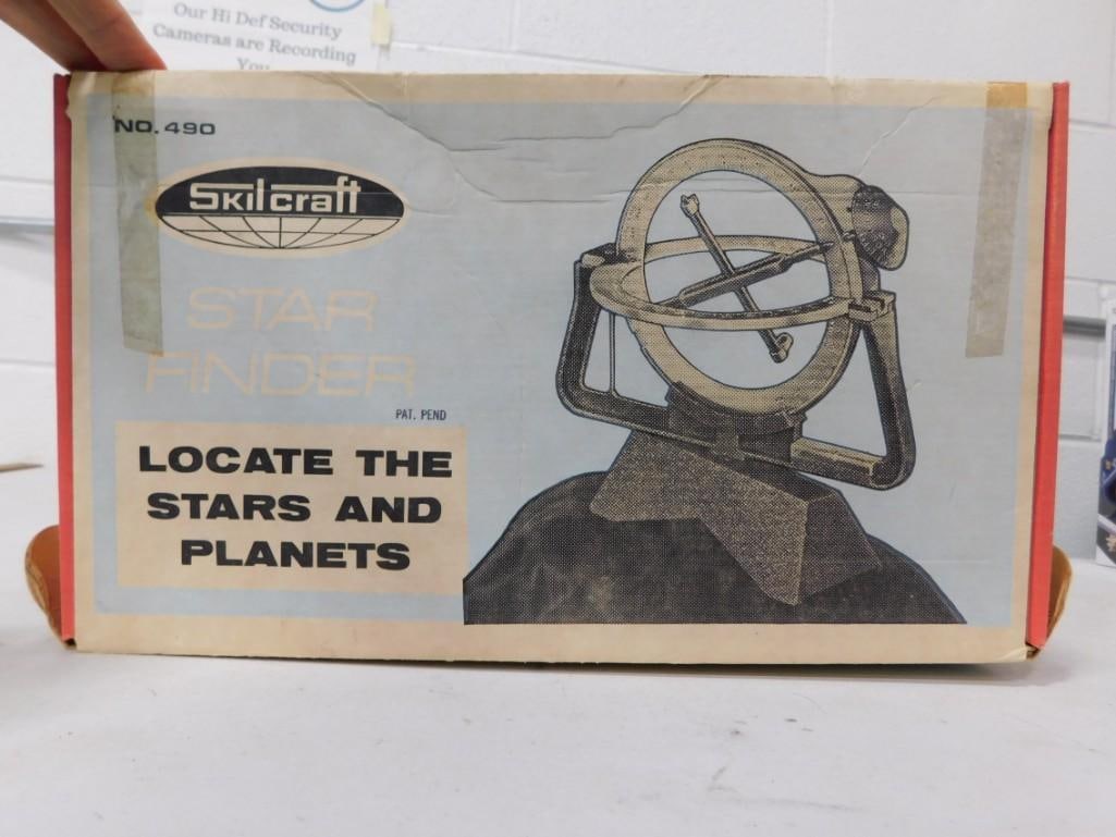 Vintage Skilcraft Armillery Sphere Star Finder No 490 in Original Box (1 of 9)
