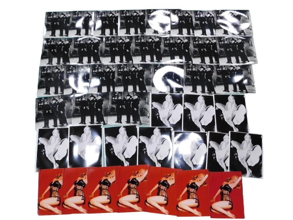 Approx 42 Photos All Marilyn Monroe & Three Stooges 8" x 10" Most are Duplicates (1 of 3)