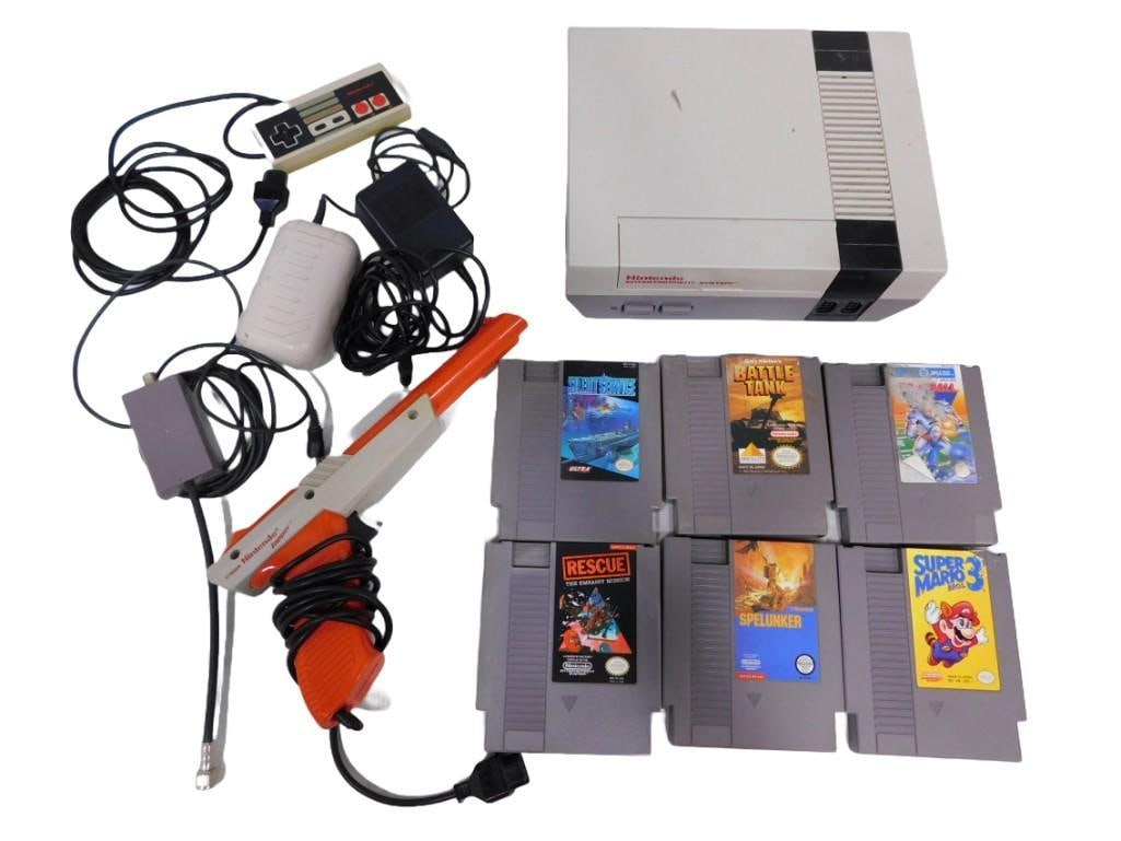 Nintendo System, Video Games, Etc incl Silent Service, Battle Tank, (1 of 8)