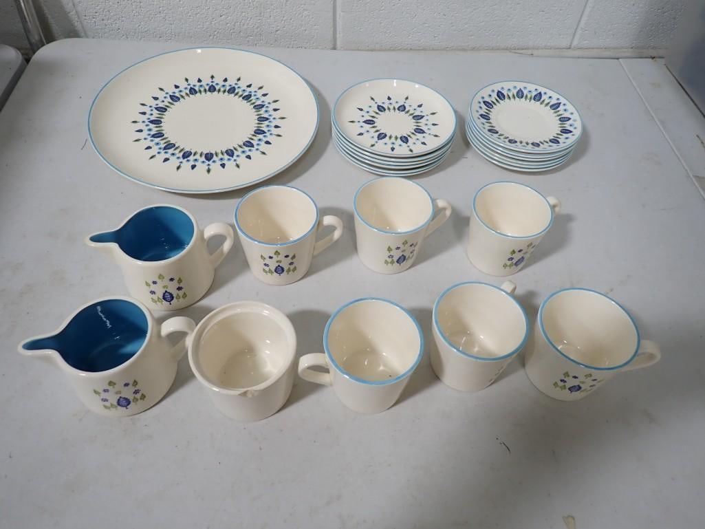 Lot of Mar Crest "Swiss Alpine" China / Dinnerware: Lot of Mar Crest "Swiss Alpine" China / Dinnerware