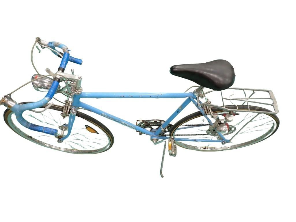 Vintage Schwinn Continental Bicycle or Bike Blue Men's Style with Rear Rack (1 of 8)