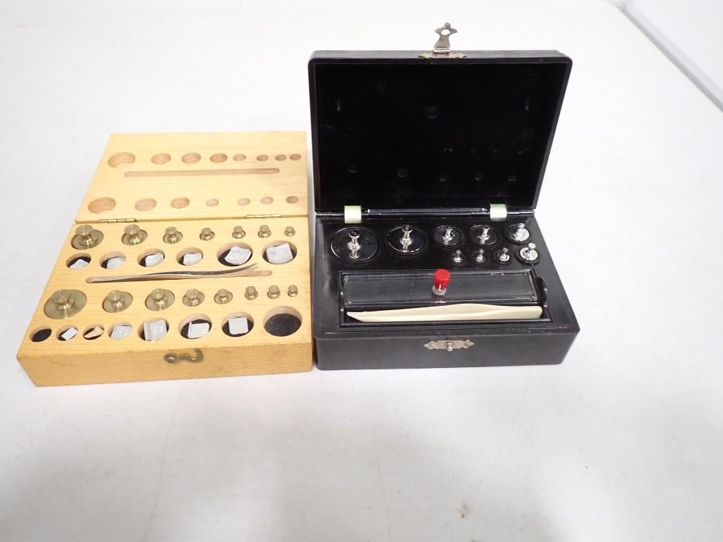 2 Sets of Scientific Analytical Weights incl Henry Troemner and Permas (1 of 3)
