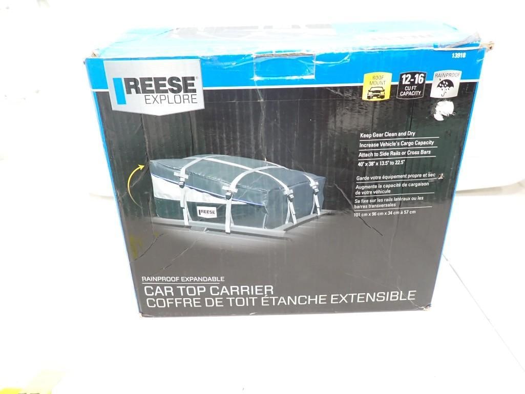 Reese Explore Car Top Carrier in Original Box 12-16 Cu Ft Capacity (1 of 4)