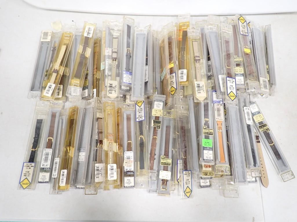 NOS Watch Bands Lot New Old Stock (1 of 10)