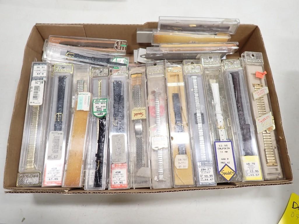 Large lot of new old stock watch bands (1 of 5)