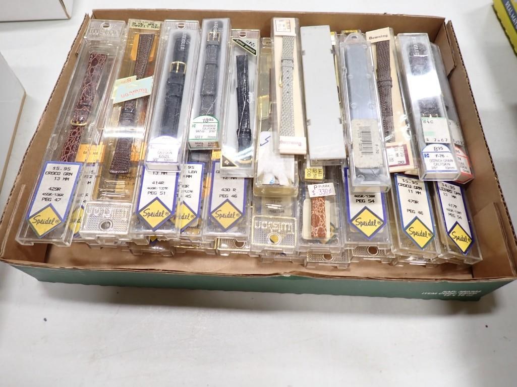 Large lot of new old stock watch bands (1 of 5)