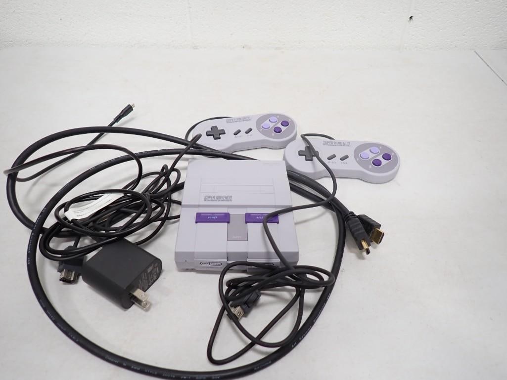 SNES Super Nintendo Mini Classic System with Several Games Already Installed Untested (1 of 4)