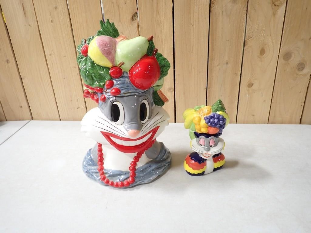 Momoyo Torimitsu B1967 Le Ceramic Bunny Cookie Jar