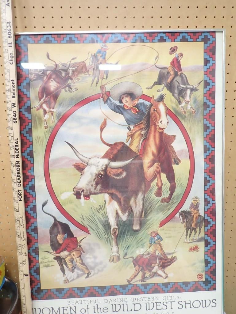 Beautiful Daring Western Girls Women of the Wild West Shows Gene Autry Western Heritage Museum Poste (1 of 5)