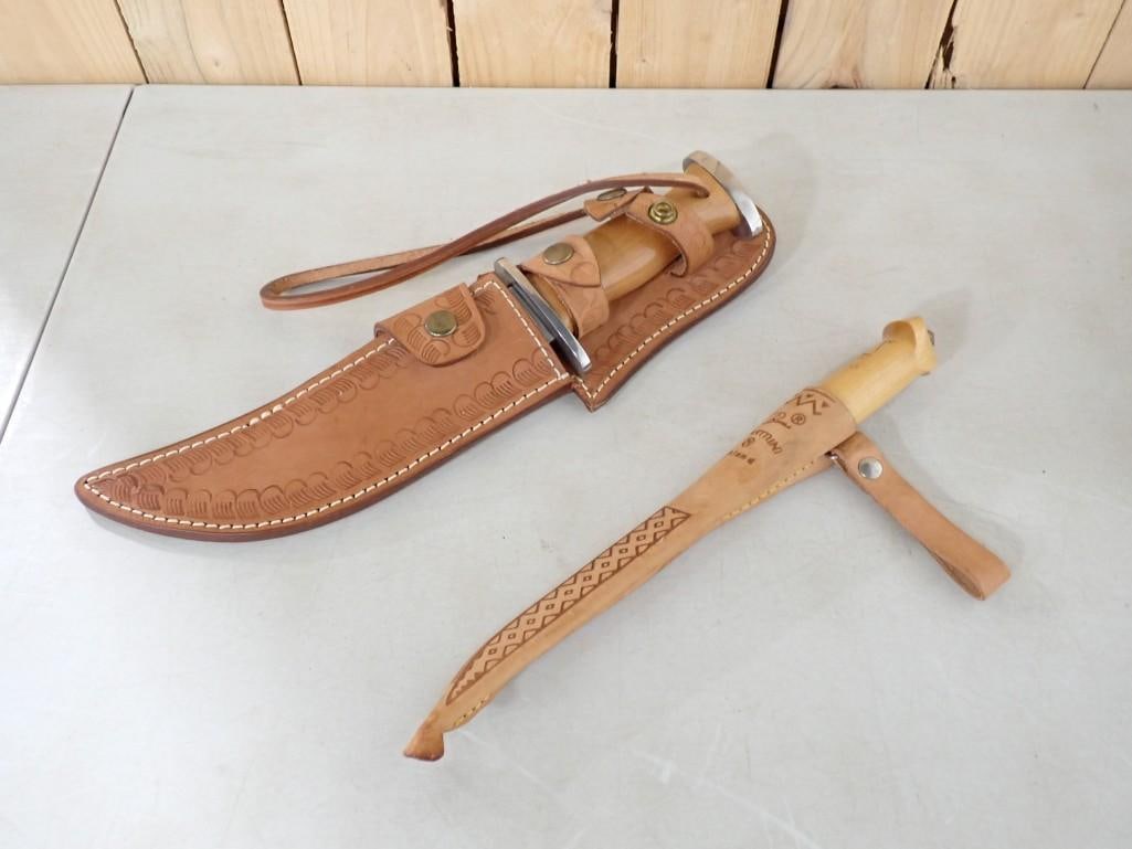 J Marttiini Finland Fishing Fillet Knife Rapala Made in Chile with Sheath (1 of 11)