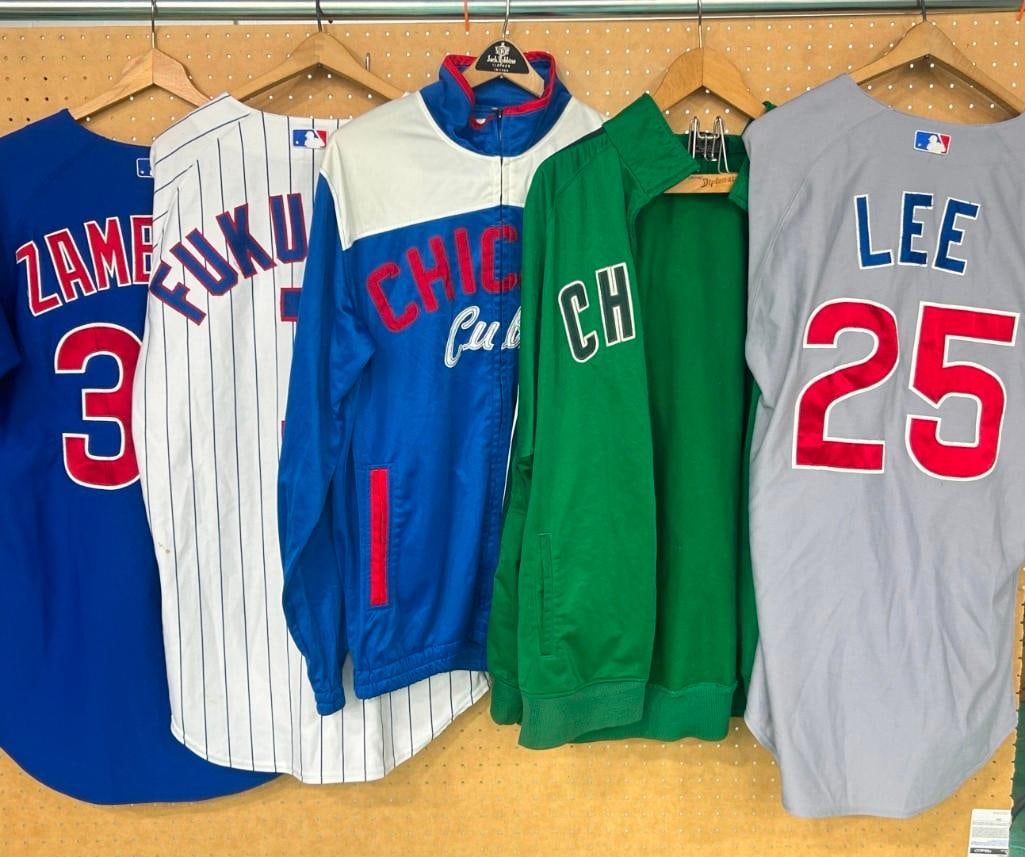 Chicago Cubs Jerseys / Jackets including Chicago Cubs Fukudome, Zambrano, Lee, etc. (1 of 7)