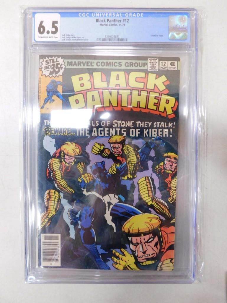 Marvel Comics Black Panther #12 Comic Book 11/78 CGC Graded 6.5 (1 of 4)