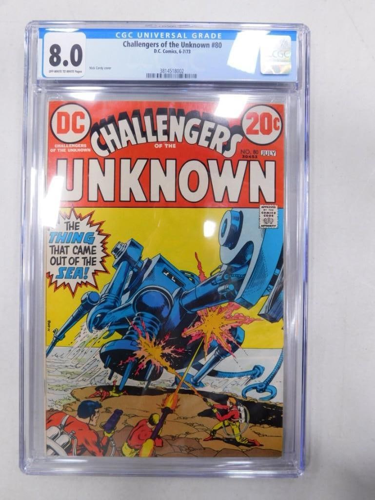 Challengers of the Unknown DC Comics 6-7/73 CGC Graded 8.0 Off White to White Pages (1 of 4)