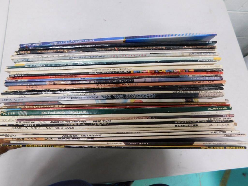 Vinyl Record Lot including Fogelberg, George Benson, Al Stewart, Alan Parsons Project, John Stewart (1 of 5)