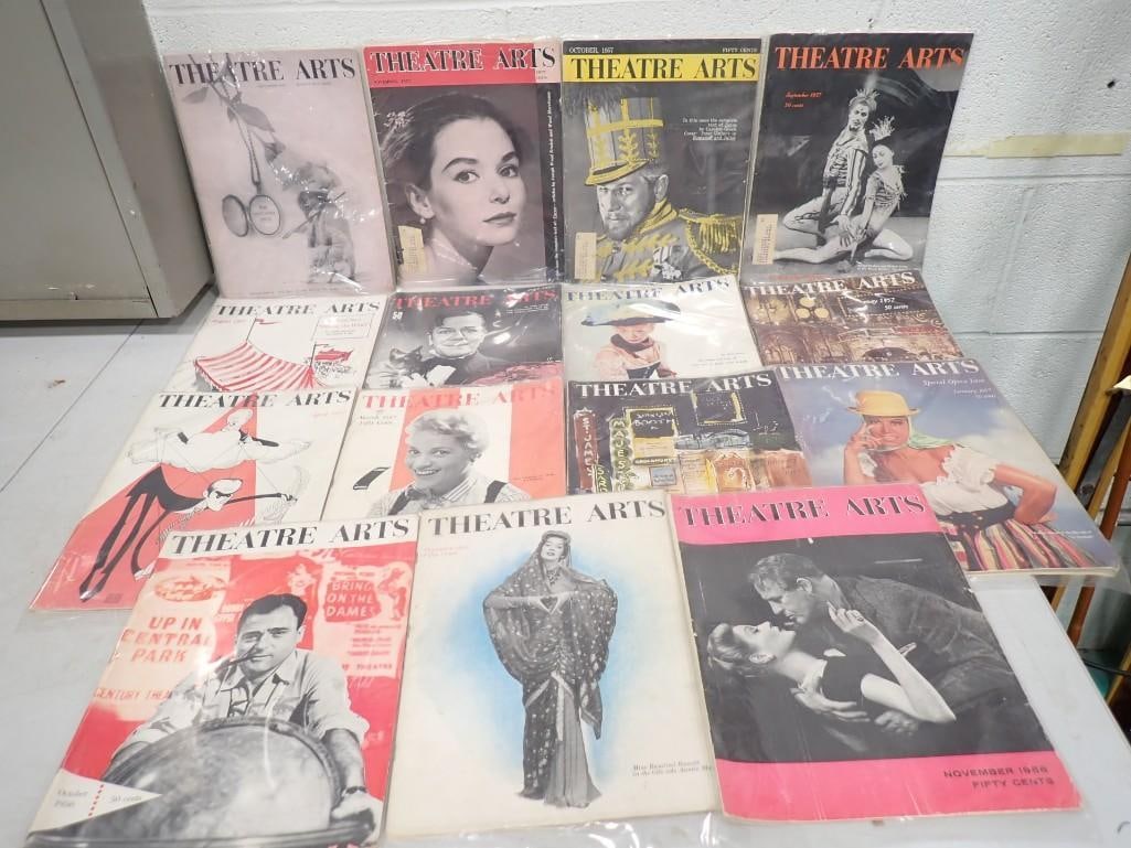 Vintage Theatre Arts Magazines Lot: Vintage Theatre Arts Magazines Lot