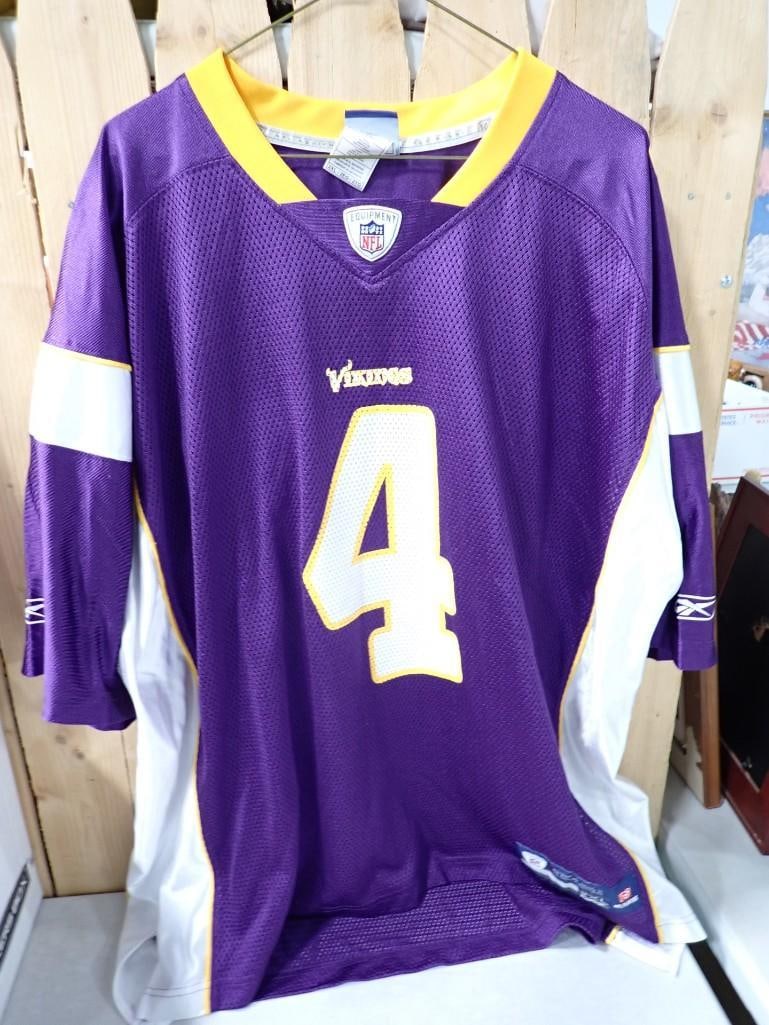 Brett Favre Minnesota Vikings Jersey Size 2XL: Brett Favre Minnesota Vikings Jersey Size 2XL