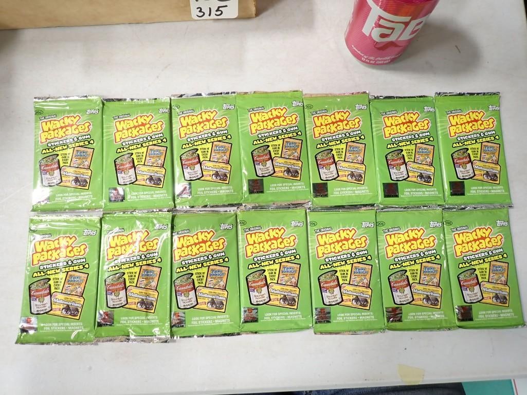 2006 Topps Unopened Wacky Packs or Wacky Packages: 2006 Topps Unopened Wacky Packs or Wacky Packages Lot of 14 Packs