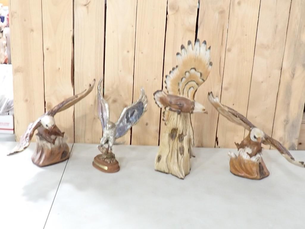 Eagle / Native American / etc. Lot including Figurines, Decor, etc.  See all pictures (1 of 10)