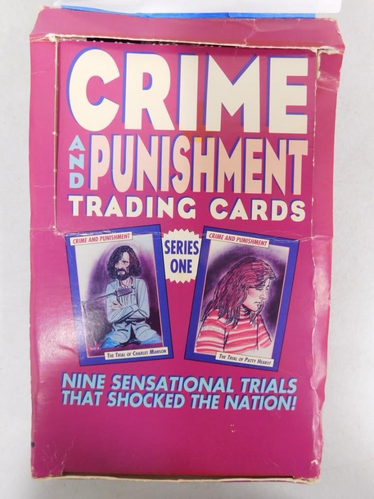 Crime and Punishment Trading Cards Open Packs Eclipse 1992 Charles Manson (1 of 3)
