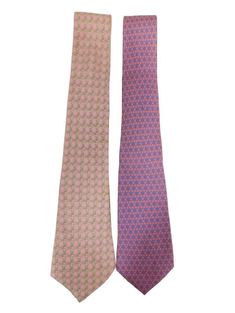 2 Hermes Ties Made in Paris (1 of 8)