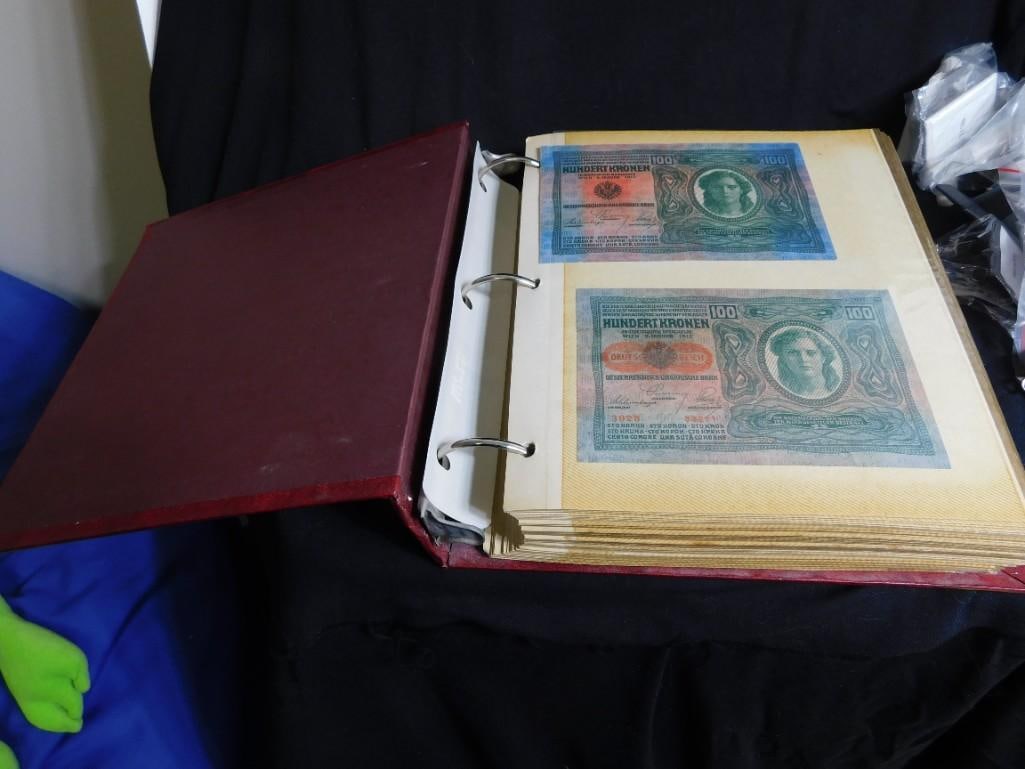 Binder Full of Foreign Currency (1 of 19)
