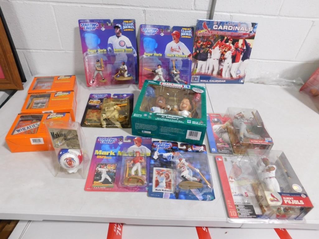 Baseball Collectibles Lot incl Starting Lineup,Mark McGwire, Saint Louis Cardinals, (1 of 10)