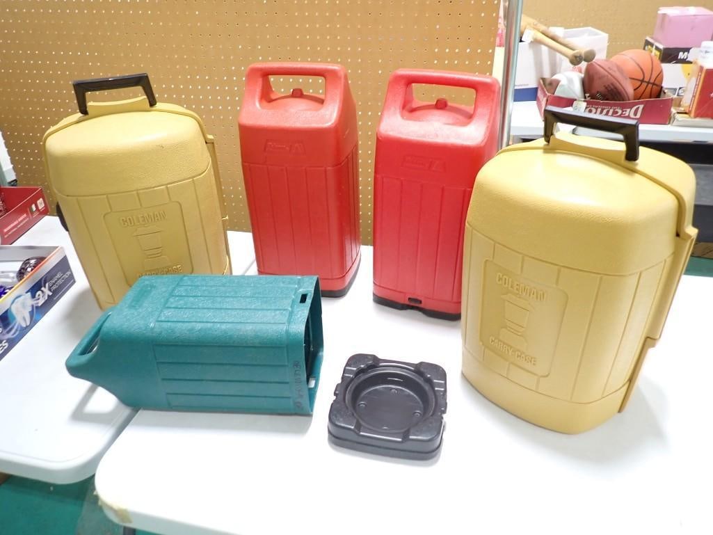 Lot of 5 Coleman Lantern Carrying Cases (1 of 6)