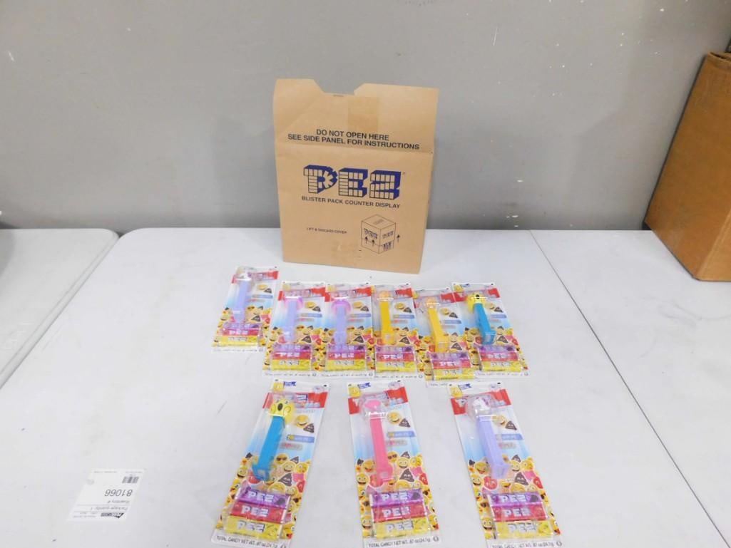 Pez Dispenser Lot - See all pictures - new in packages plus box to hold it all and assorted other Pe: Pez Dispenser Lot - See all pictures - new in packages plus box to hold it all and assorted other Pez