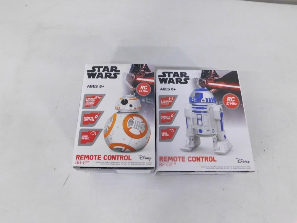 2 Star Wars Remote Controls incl R2-D2 and BB-8 (1 of 6)
