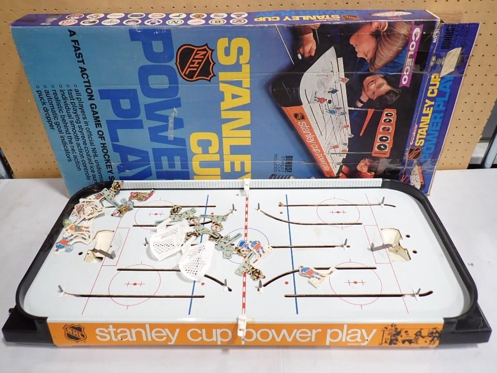 Vintage Coleco Stanley Cup NHL Power Play Hockey Tabletop Game in Original Box (1 of 12)