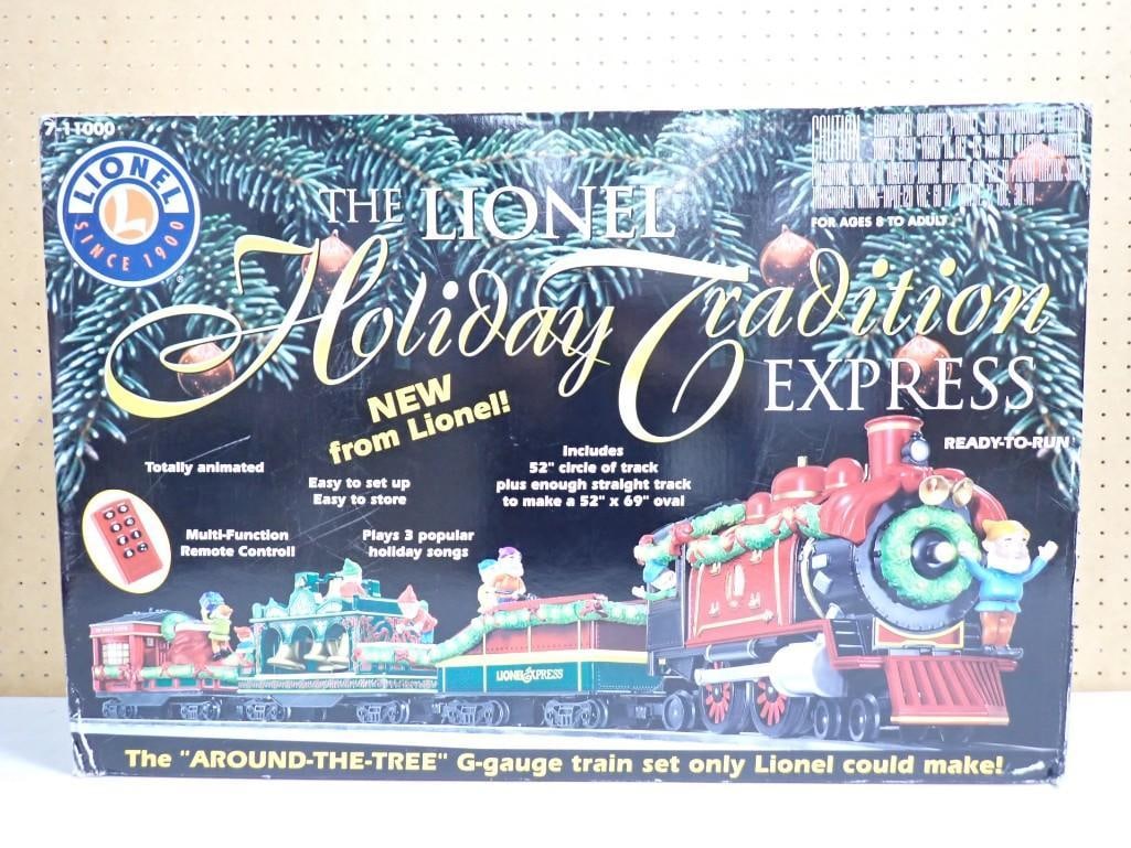 The Lionel Holiday Tradition Express G-Gauge Around The Tree Christmas Train Set (1 of 14)