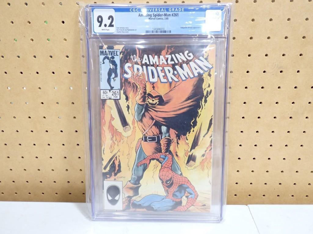 Amazing Spider-Man #261 Marvel Comics 2/85 CGC Graded 9.2 White Pages (1 of 6)