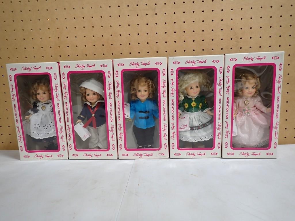 5 Ideal Shirley Temple Dolls in Original Boxes (1 of 8)