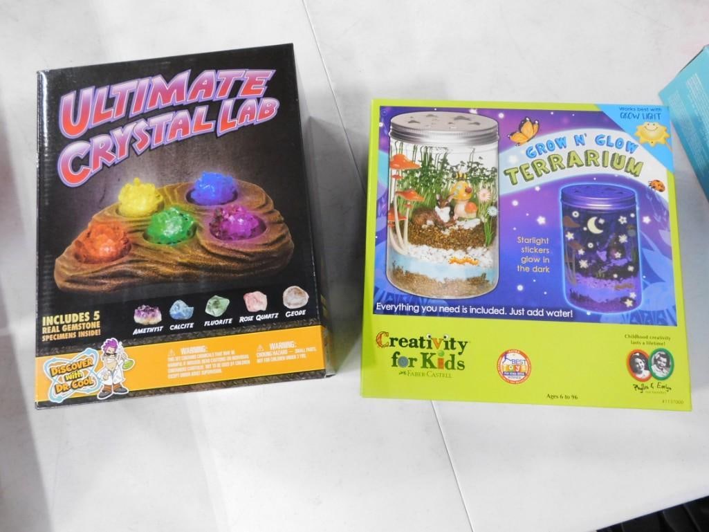 Ultimate Crystal Lab and Grow N Glow Terrarium Sets: Ultimate Crystal Lab and Grow N Glow Terrarium Sets