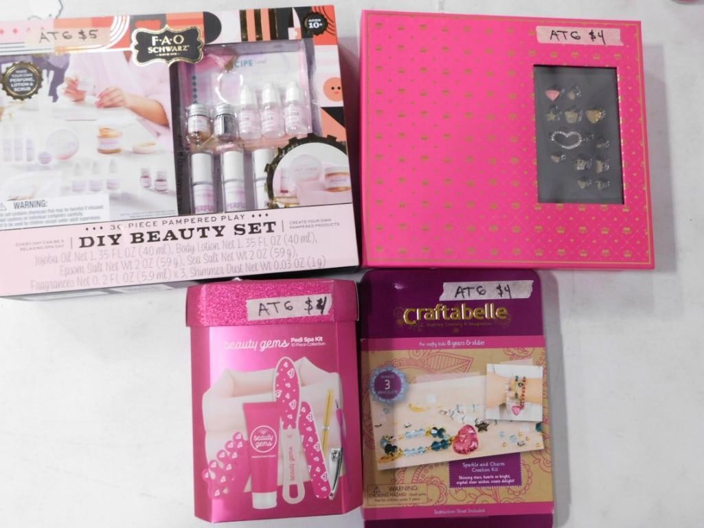 Kids Craft and Beauty Lot incl Beauty Gems, Craftabelle, etc (1 of 8)