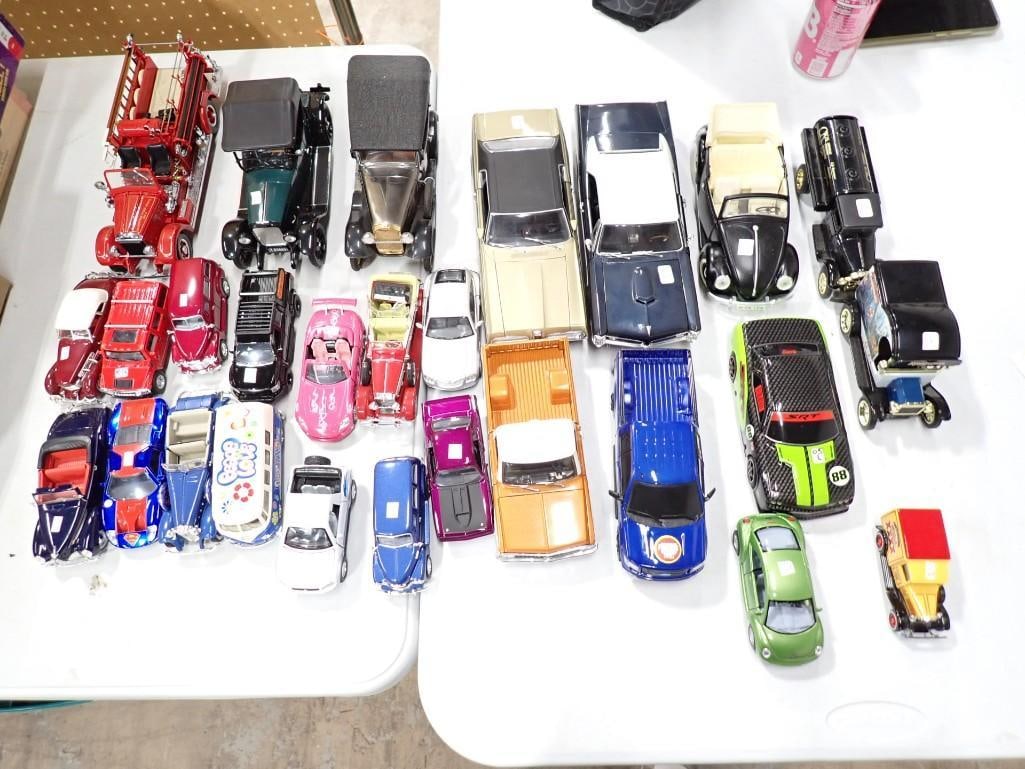 Lot of assorted Model Cars, etc. Firetruck, Volkswagen Bus, etc. (1 of 14)