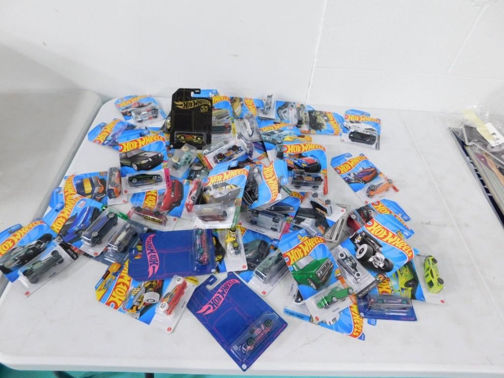 Lot of Approx 50 Hot Wheels Cars and Vehicles New in Package: Lot of Approx 50 Hot Wheels Cars and Vehicles New in Package