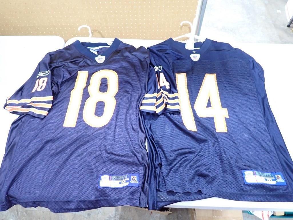 Kyle Orton and Brian Griese Football Jerseys: Kyle Orton and Brian Griese Football Jerseys - both Size M