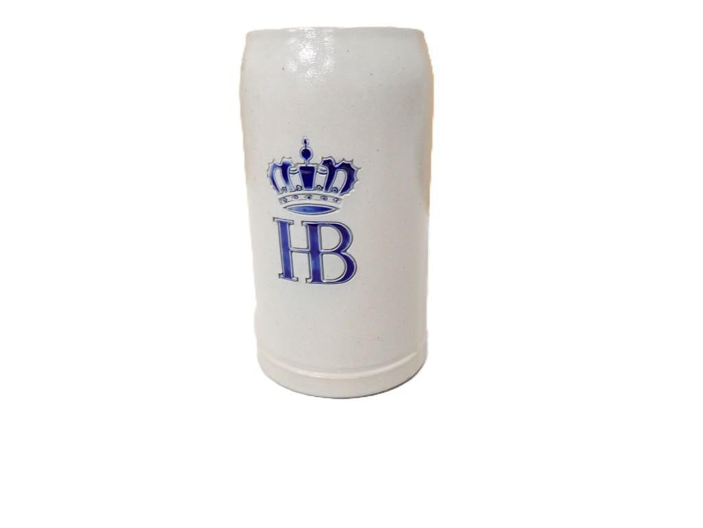 Old Hofbrauhaus Beer Stein - 1 Liter. Circa 1920's: Old Hofbrau Haus Beer Stein - 1 Liter. Circa 1920's