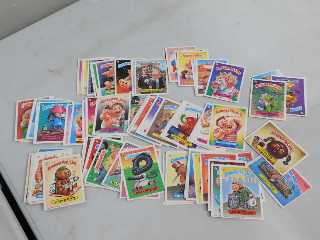 Approx 100 Garbage Pail Kids Trading Cards: Lot of Approximately 100 Garbage Pail Kids Trading Cards including 1986