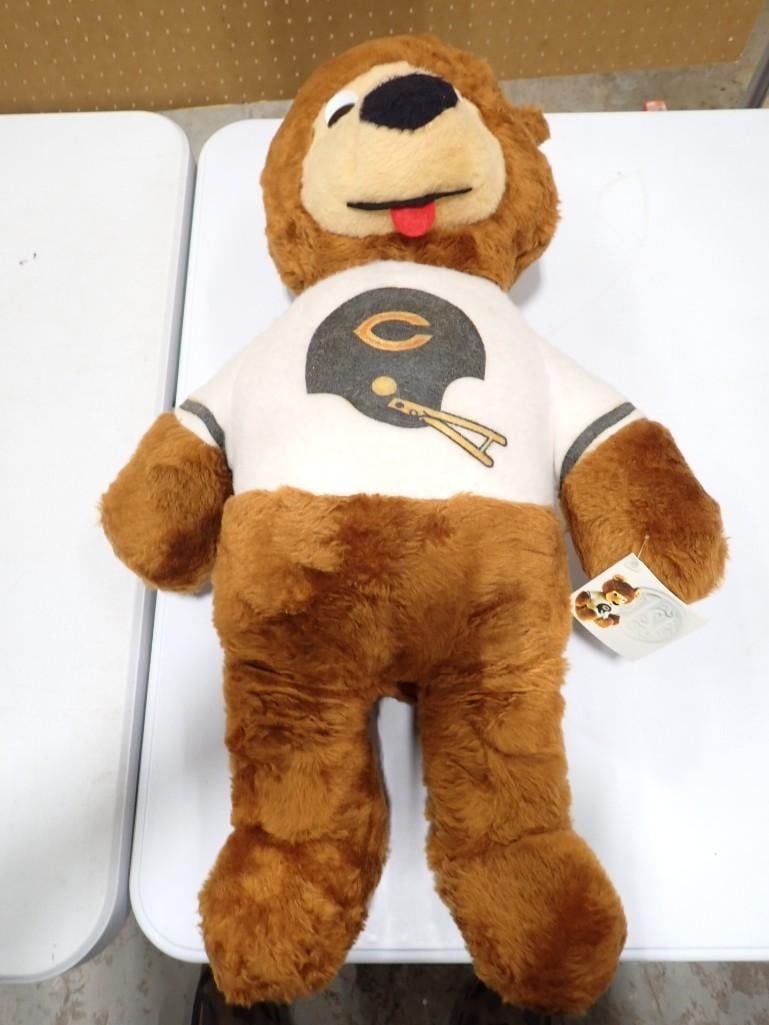 Chicago Bears Plush Stuffed Bear First National Bank of Chicago Promo: Chicago Bears Plush Stuffed Bear First National Bank of Chicago Promo