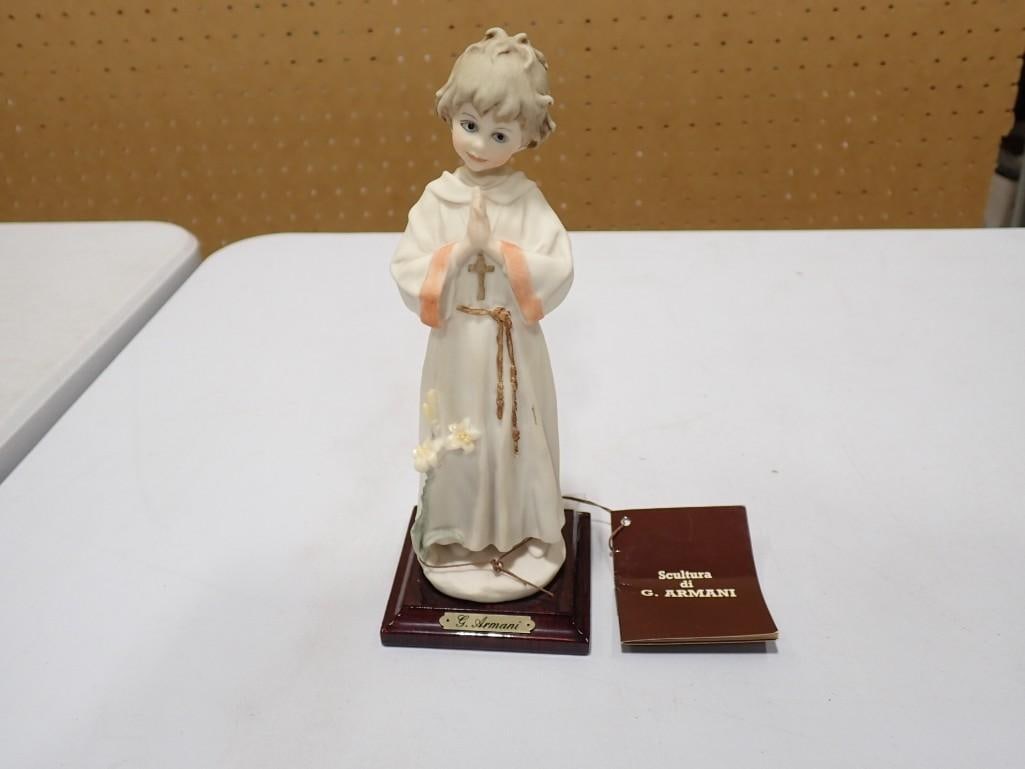 Giuseppe Armani Holy Communion Boy 1150P Figurine: Giuseppe Armani Holy Communion Boy 1150P Figurine