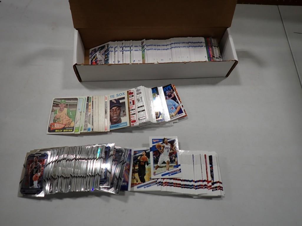 Assorted Sports cards including 1964-1966 Topps, 2020's Inserts, Rookies, etc. (1 of 6)