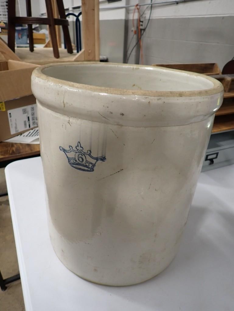 6 Gallon Stoneware Crock Robinson Ransbottom (1 of 6)