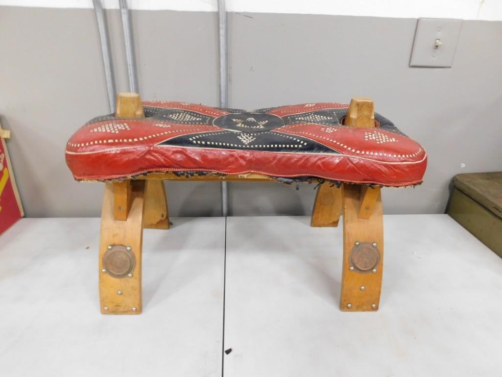 Vintage Camel Saddle (1 of 6)