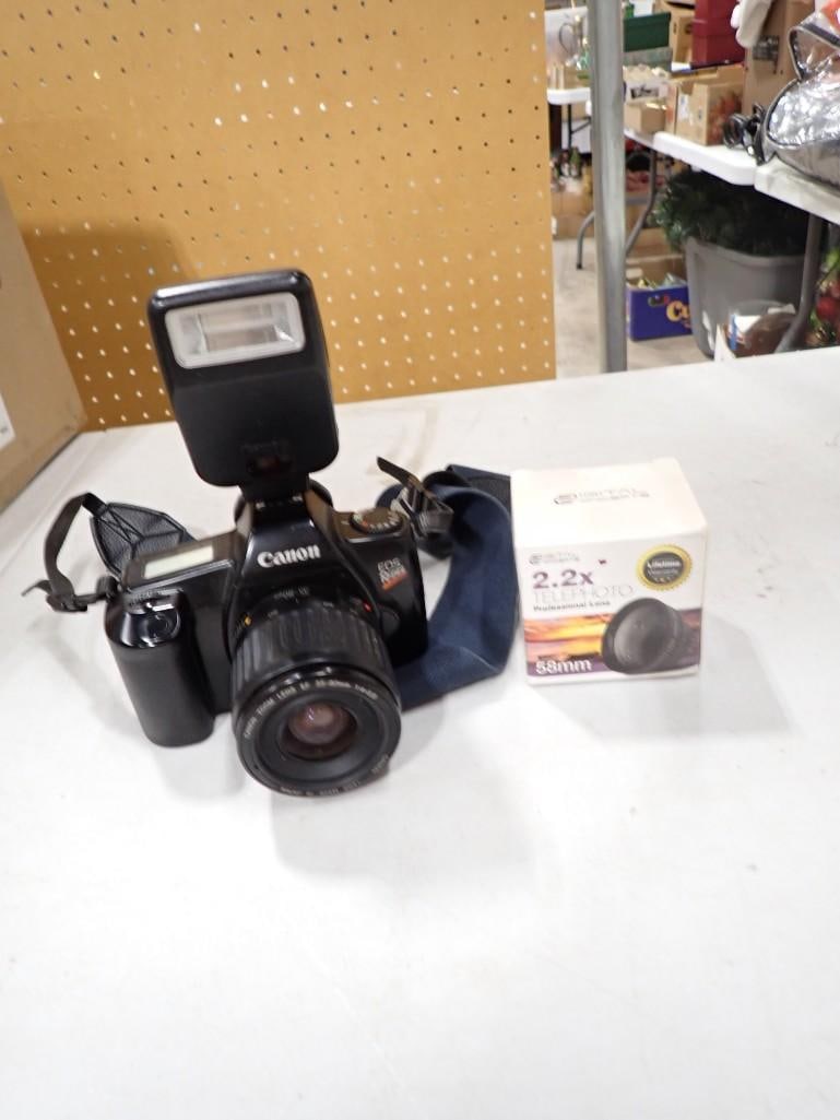 Canon EOS Rebel SLR Camera with Extra Lens (1 of 5)