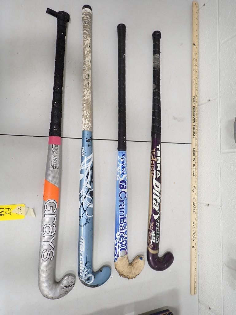 4 Field Hockey Sticks incl Terra Dita, BreakAway CranBarry, Mercian, Grays (1 of 13)