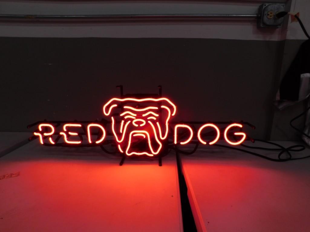Red Dog Beer Neon Sign Works (1 of 7)